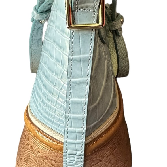 Brahmin Leather Carrie Tasseled Crossbody Bag - Picture 4 of 9